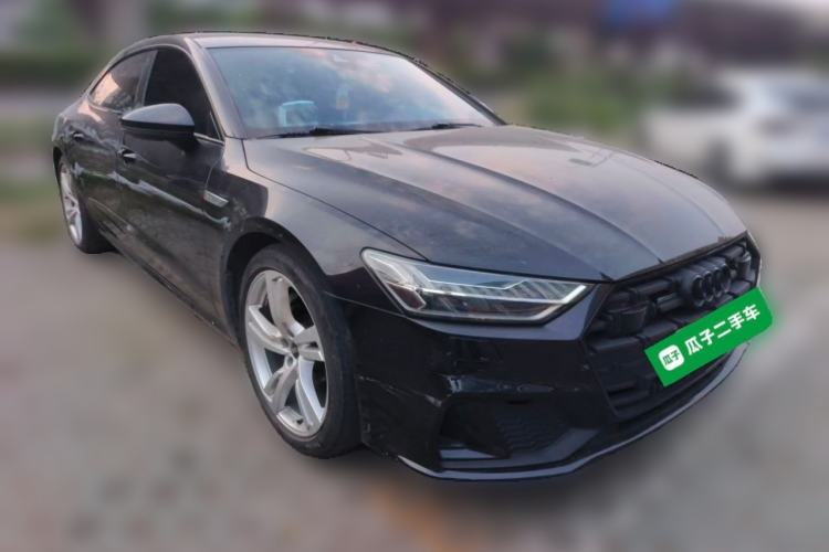 Used Audi A7L 2022 45 TFSI quattro S-line Wind Rider Front Right 45 Deg