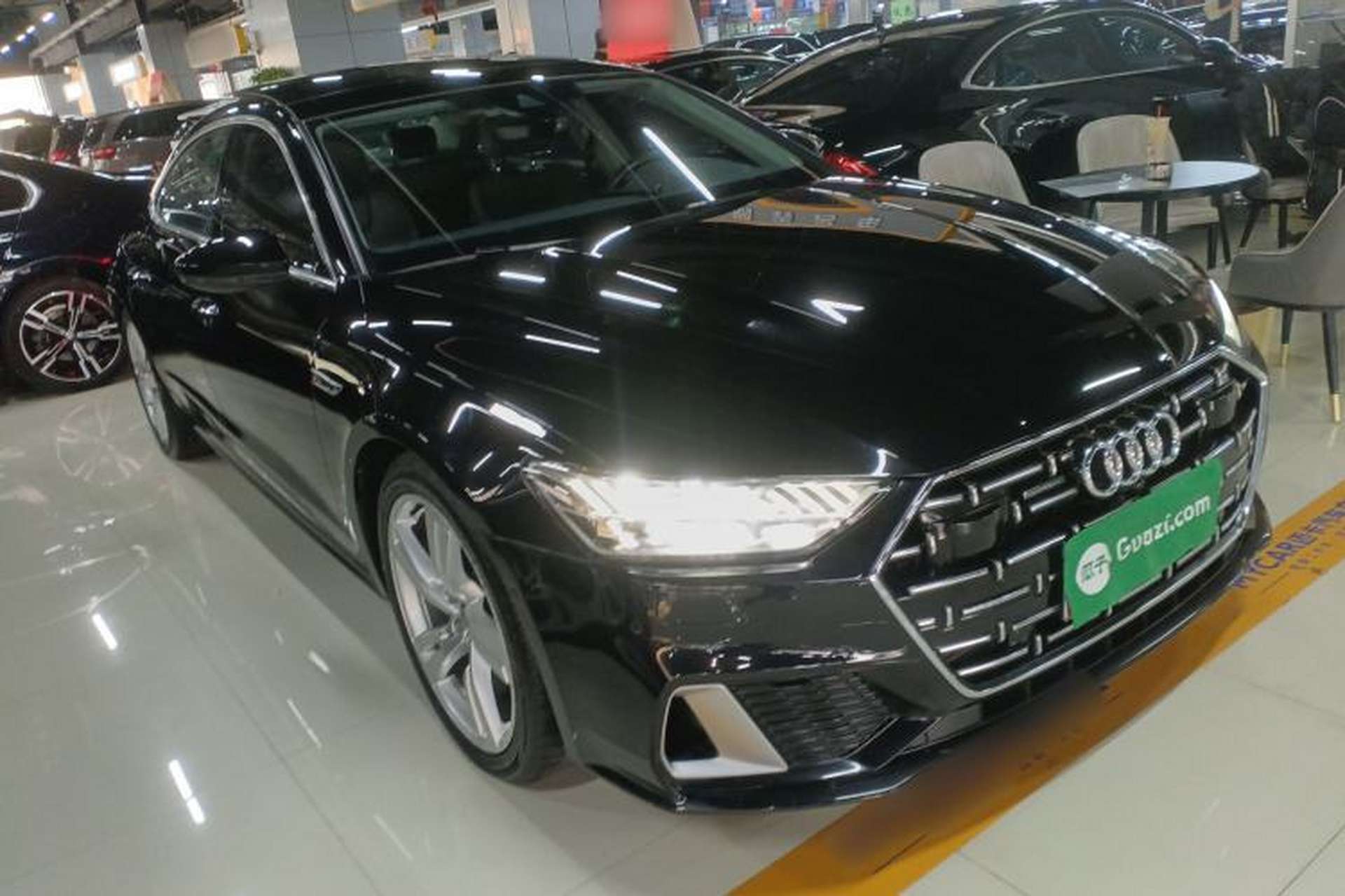 Used Audi A7L 2022 45 TFSI S-line Dream-Building Edition Front Right 45 Deg