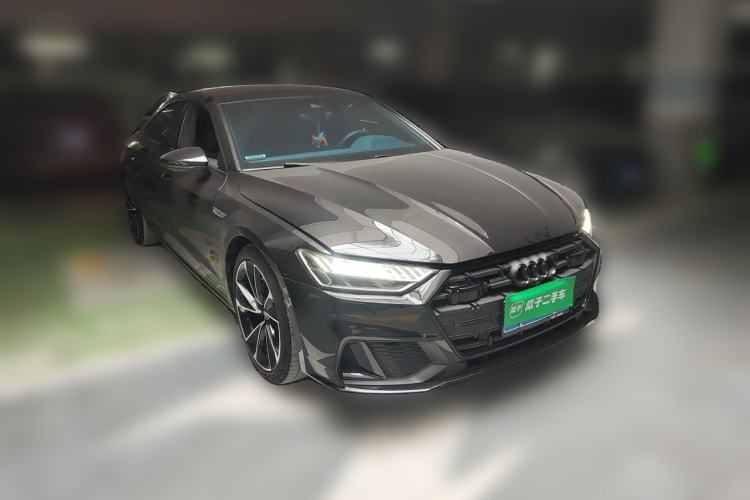 Used Audi A7L 2022 45 TFSI quattro S-line Wind Rider Front Right 45 Deg