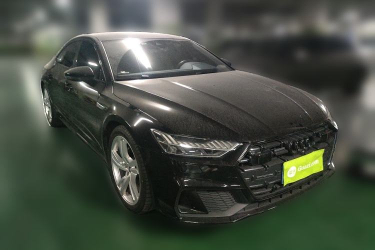 Used Audi A7L 2022 45 TFSI quattro S-line Wind Rider Front Right 45 Deg