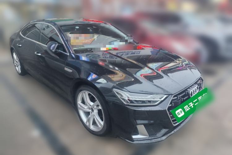 Used Audi A7L 2022 45 TFSI S-line Dream-Building Edition Front Right 45 Deg