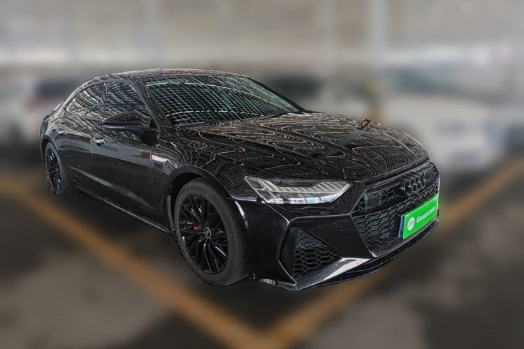 Used Audi A7L 2022 45 TFSI S-line Dream-Building Crystal Flow Package Front Right 45 Deg