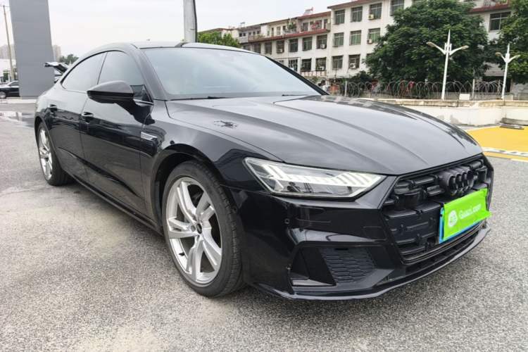 Used Audi A7L 2022 45 TFSI quattro S-line Wind Rider Front Right 45 Deg