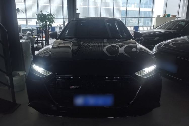 Used Audi A7L 2022 45 TFSI S-line Dream-Building Crystal Flow Package Front