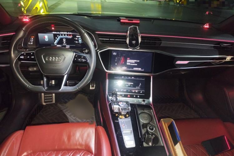 Used Audi A7L 2022 45 TFSI quattro S-line Black Warrior Edition Interior 2