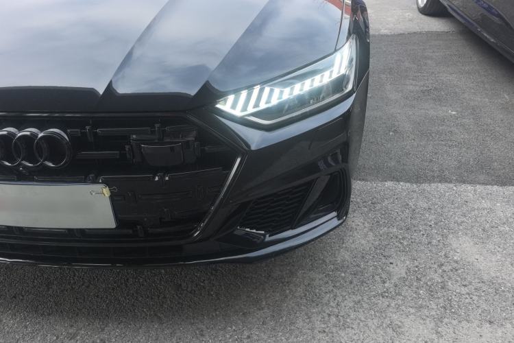 Used Audi A7L 2022 45 TFSI quattro S-line Visionary Edition Obsidian Black Package Left Front Headlight