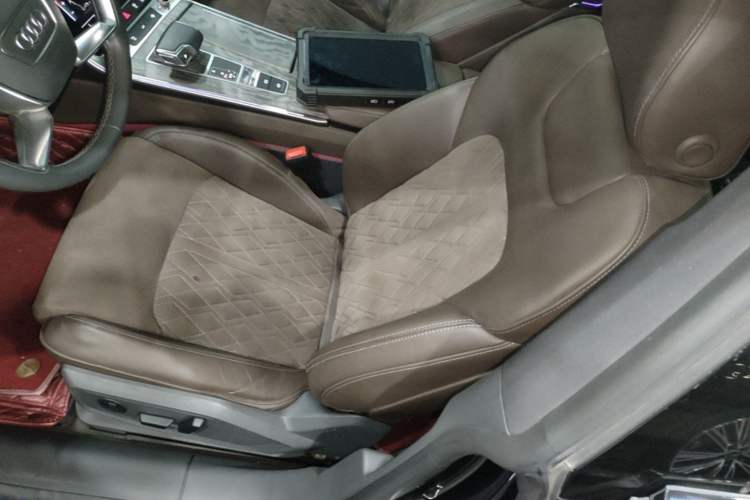 Used Audi A7L 2022 45 TFSI quattro S-line Visionary Edition Obsidian Black Package Left Front Seat