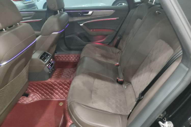 Used Audi A7L 2022 45 TFSI quattro S-line Visionary Edition Obsidian Black Package Left Rear Seat