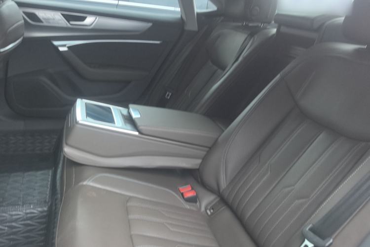 Used Audi A7L 2022 45 TFSI quattro S-line Visionary Edition Obsidian Black Package Left Rear Seat