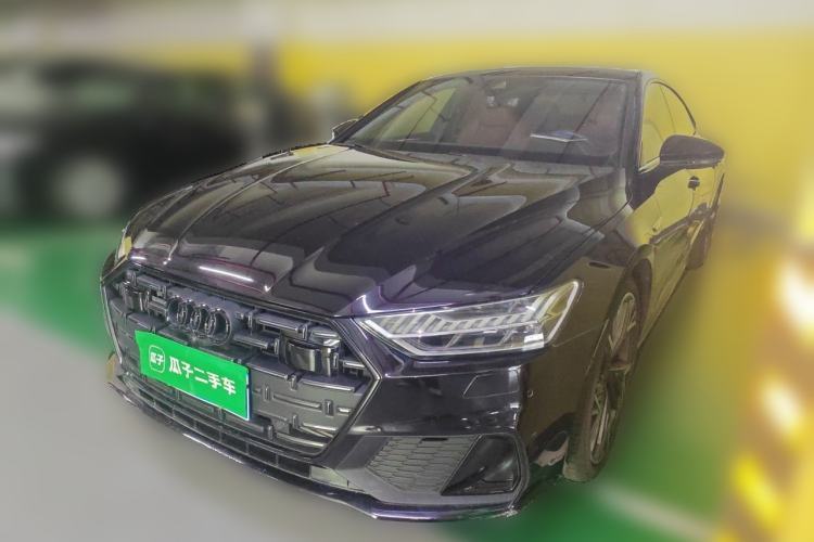 Audi A7L 2022 45 TFSI quattro S-line Black Warrior Edition de segunda mano Guazi used car, China used car export, Used car for sale, Used cars, Cheapest cars for sale