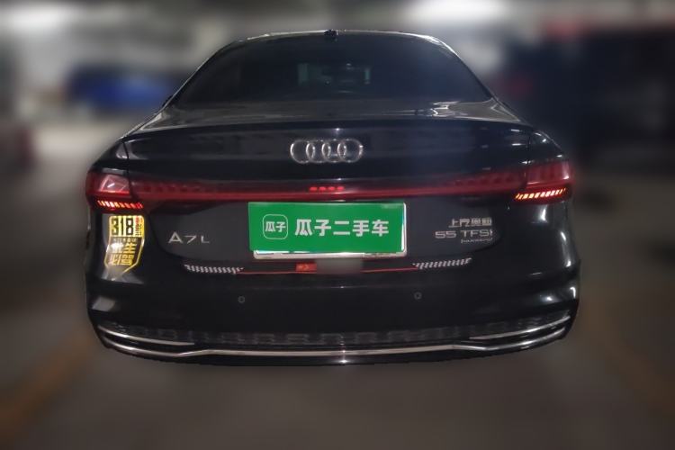 Used Audi A7L 2022 55 TFSI quattro S-line Avantgarde Black Package Rear