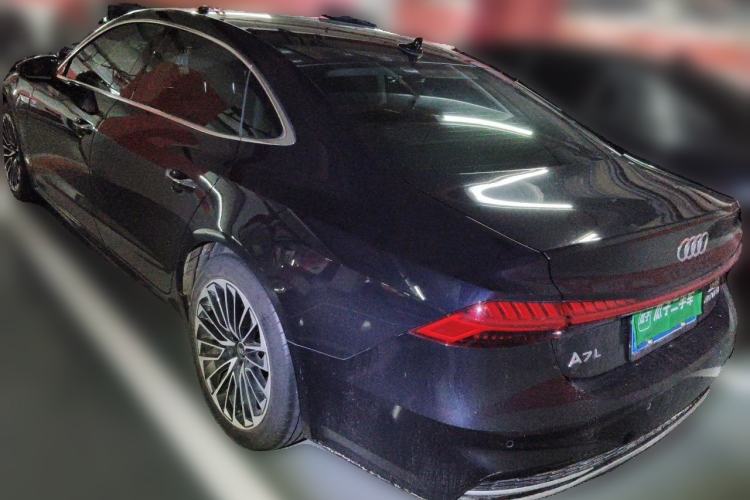 Used Audi A7L 2022 45 TFSI S-line Dream-Chasing Youth Edition Rear Left 45 Deg