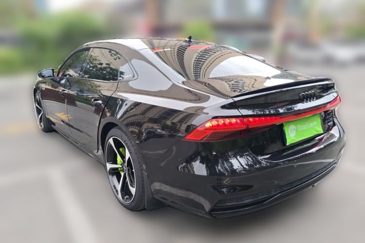 Used Audi A7L 2022 45 TFSI quattro S-line Wind Rider Rear Left 45 Deg