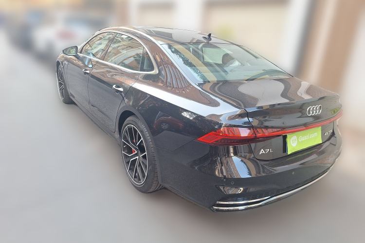 Used Audi A7L 2022 45 TFSI S-line Dream-Building Edition Rear Left 45 Deg