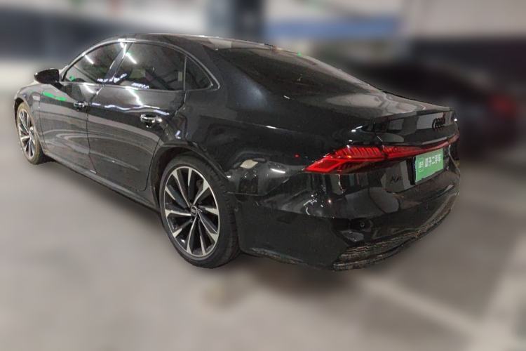 Used Audi A7L 2022 45 TFSI quattro S-line Visionary Crystal Package Rear Left 45 Deg