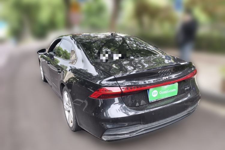 Used Audi A7L 2022 45 TFSI quattro S-line Wind Rider Rear Left 45 Deg