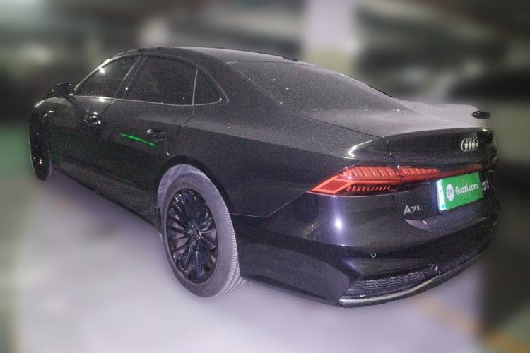Used Audi A7L 2022 45 TFSI S-line Dream-Building Edition Rear Left 45 Deg