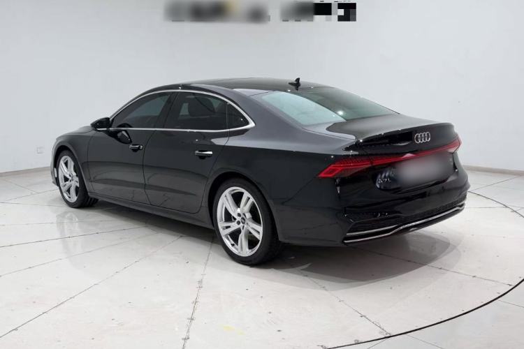 Used Audi A7L 2022 45 TFSI S-line Dream-Building Edition Rear Left 45 Deg