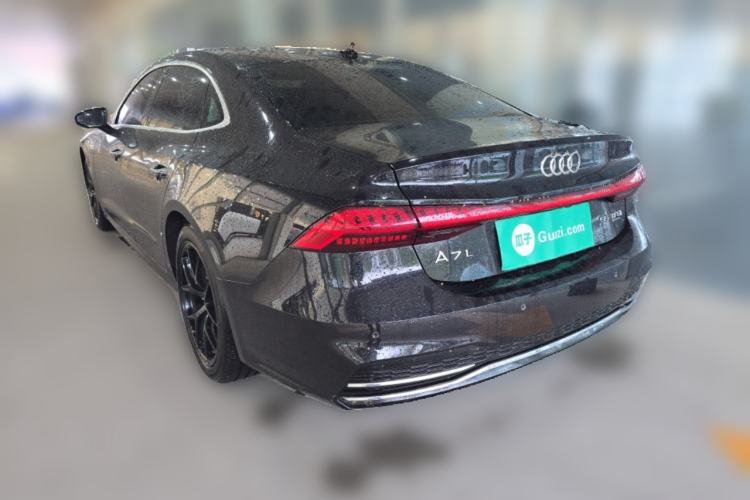 Used Audi A7L 2022 45 TFSI S-line Dream-Building Edition Rear Left 45 Deg