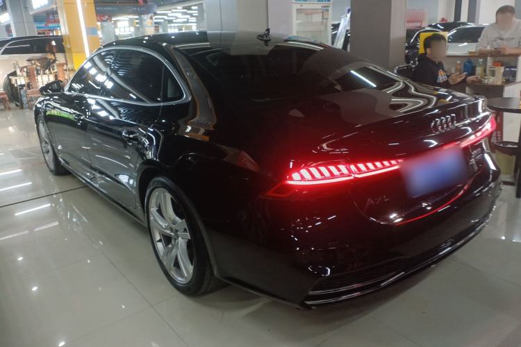 Used Audi A7L 2022 45 TFSI S-line Dream-Building Edition Rear Left 45 Deg