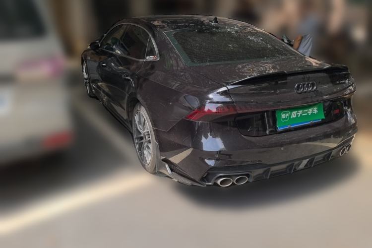 Used Audi A7L 2022 45 TFSI S-line Dream-Building Edition Rear Left 45 Deg