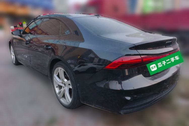 Used Audi A7L 2022 45 TFSI quattro S-line Wind Rider Rear Left 45 Deg
