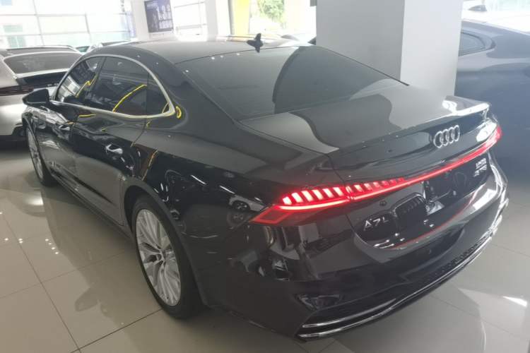 Used Audi A7L 2022 45 TFSI S-line Dream-Building Edition Rear Left 45 Deg