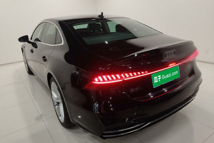 Used Audi A7L 2022 45 TFSI S-line Dream-Building Edition Rear Left 45 Deg