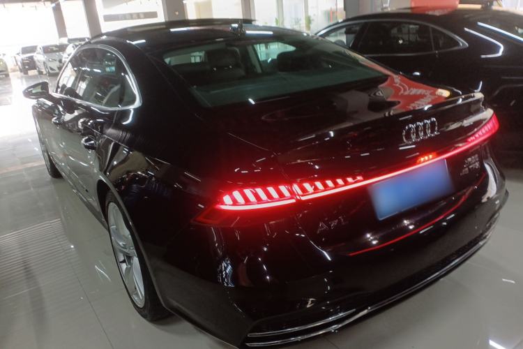 Used Audi A7L 2022 45 TFSI S-line Dream-Building Edition Rear Left 45 Deg