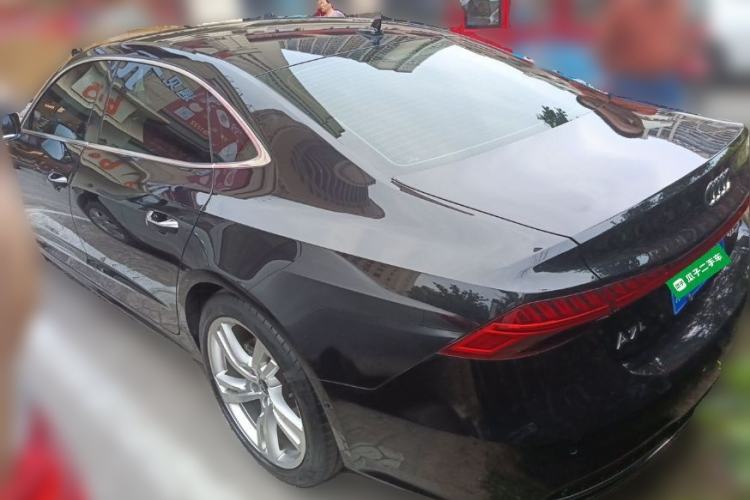 Used Audi A7L 2022 45 TFSI quattro S-line Paladin Rear Left 45 Deg