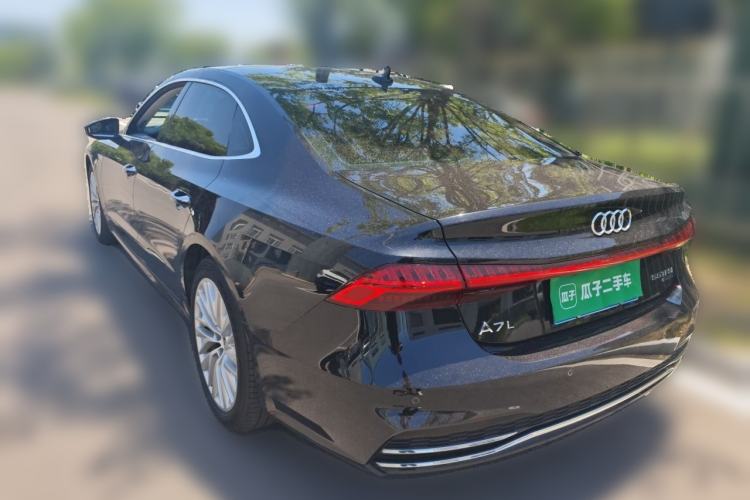 Used Audi A7L 2022 45 TFSI S-line Dream-Building Edition Rear Left 45 Deg