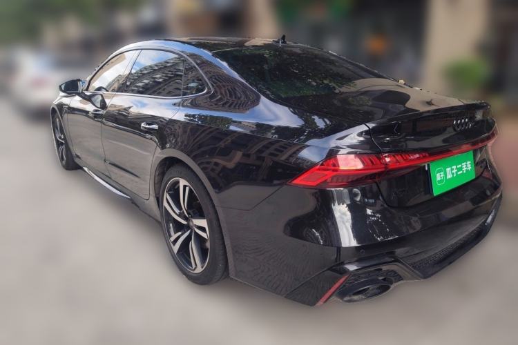 Used Audi A7L 2022 45 TFSI quattro S-line Visionary Crystal Package Rear Left 45 Deg