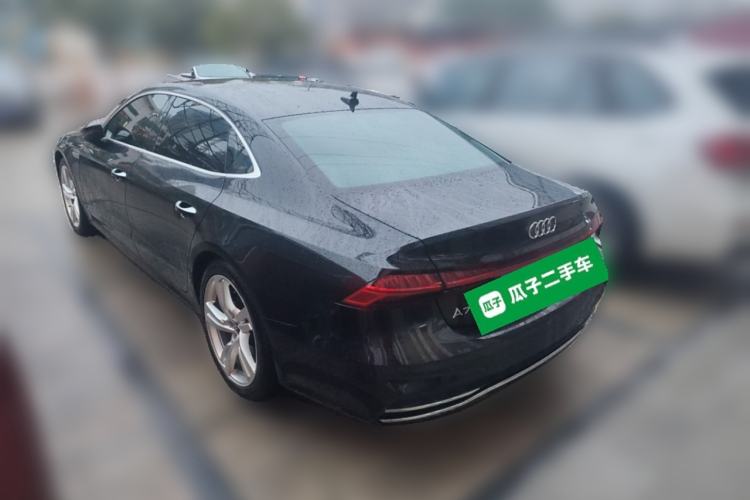 Used Audi A7L 2022 45 TFSI S-line Dream-Building Edition Rear Left 45 Deg
