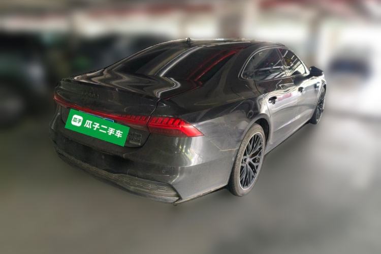 Used Audi A7L 2022 45 TFSI quattro S-line Wind Rider Rear Right 45 Deg