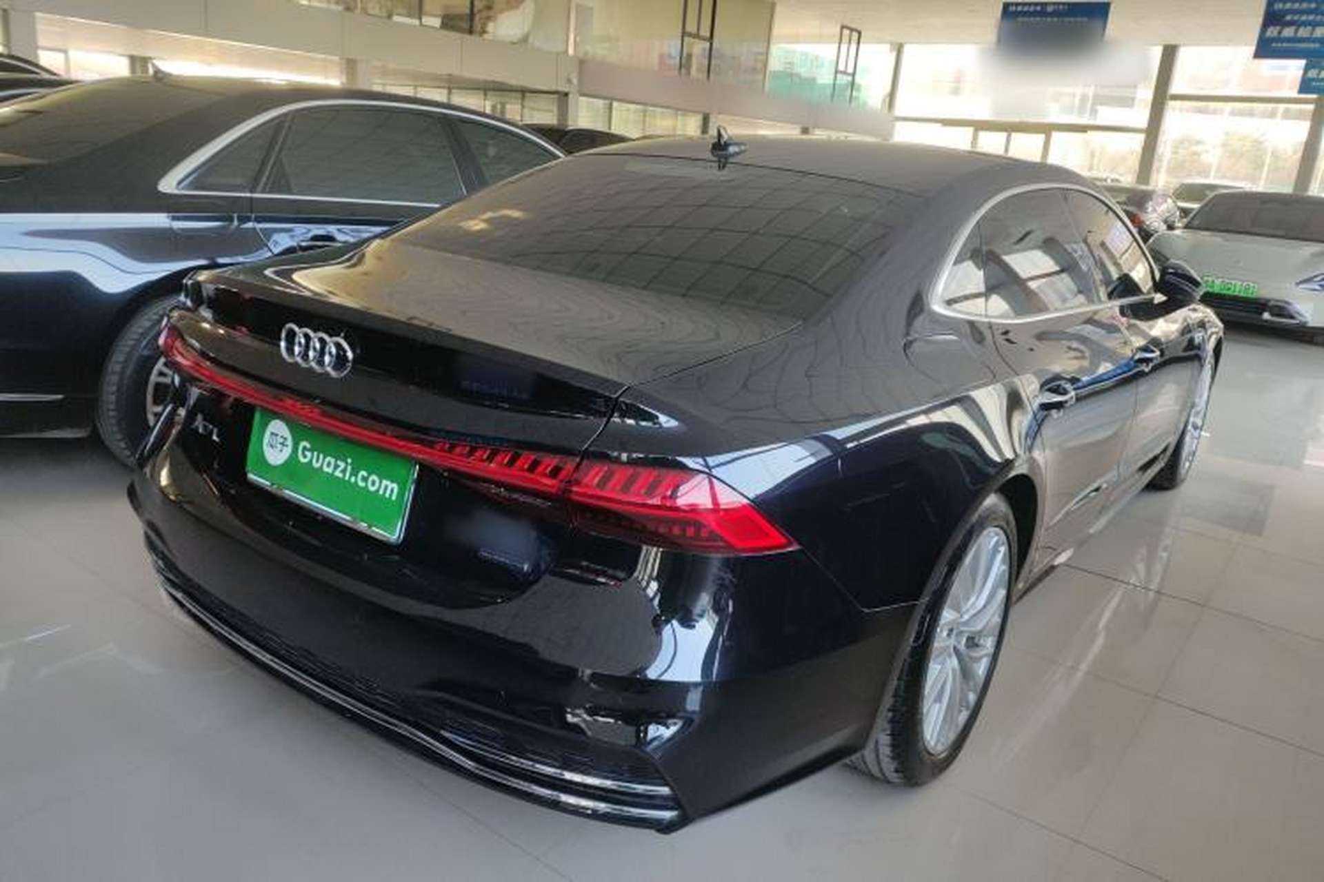 Used Audi A7L 2022 45 TFSI S-line Dream-Building Edition Rear Right 45 Deg