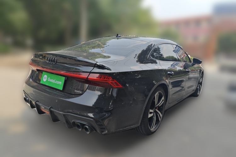 Used Audi A7L 2022 45 TFSI quattro S-line Visionary Crystal Package Rear Right 45 Deg