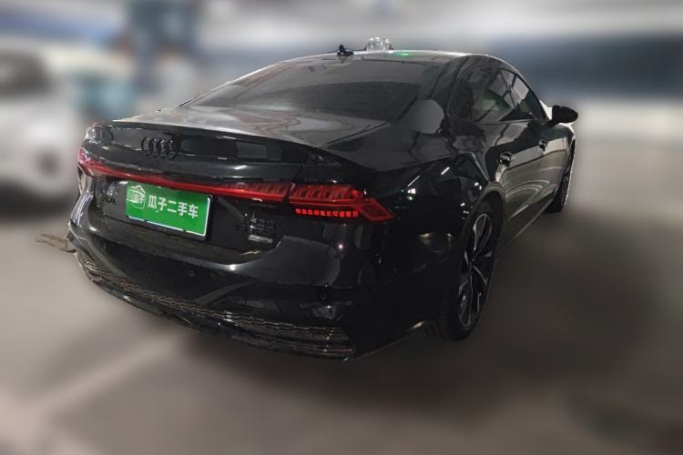 Used Audi A7L 2022 45 TFSI quattro S-line Visionary Crystal Package Rear Right 45 Deg
