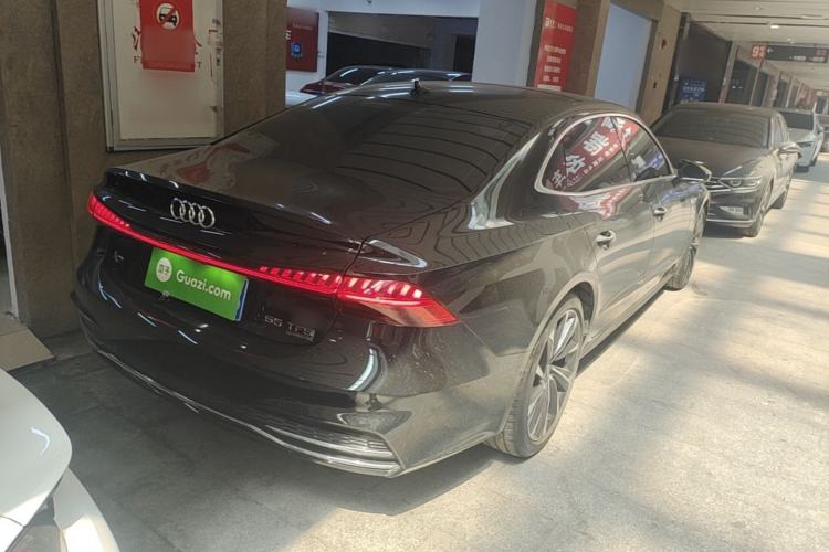 Used Audi A7L 2022 45 TFSI quattro S-line Paladin Rear Right 45 Deg
