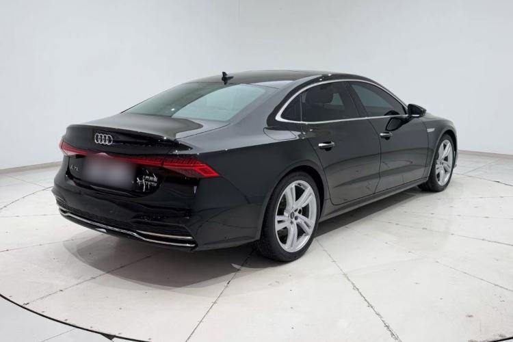 Used Audi A7L 2022 45 TFSI S-line Dream-Building Edition Rear Right 45 Deg