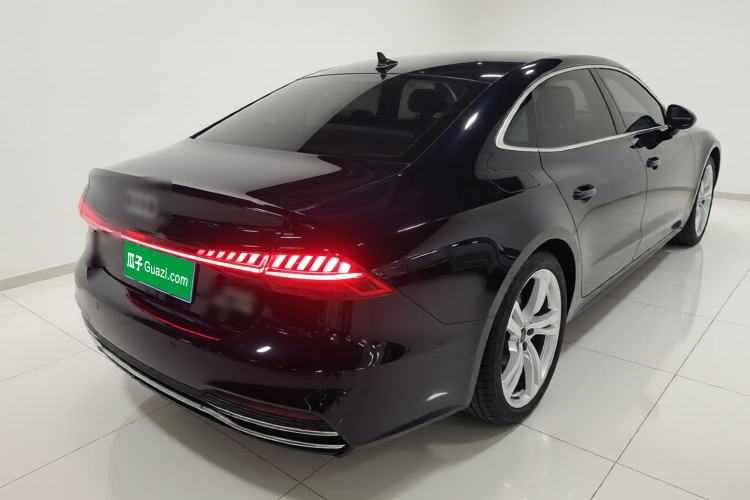 Used Audi A7L 2022 45 TFSI S-line Dream-Building Edition Rear Right 45 Deg
