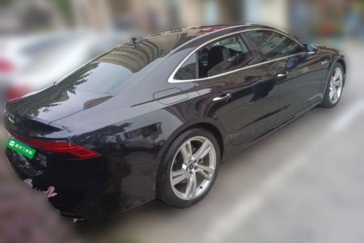 Used Audi A7L 2022 45 TFSI quattro S-line Paladin Rear Right 45 Deg