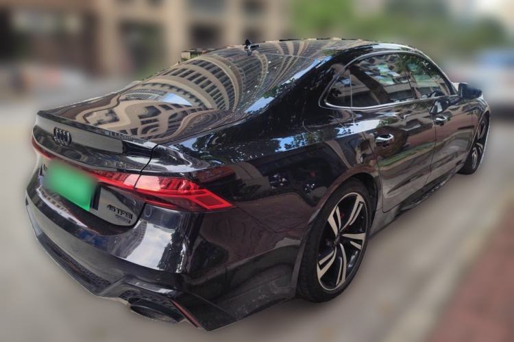 Used Audi A7L 2022 45 TFSI quattro S-line Visionary Crystal Package Rear Right 45 Deg