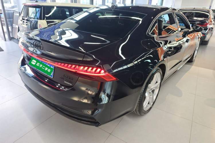 Used Audi A7L 2022 45 TFSI quattro S-line Wind Rider Rear Right 45 Deg