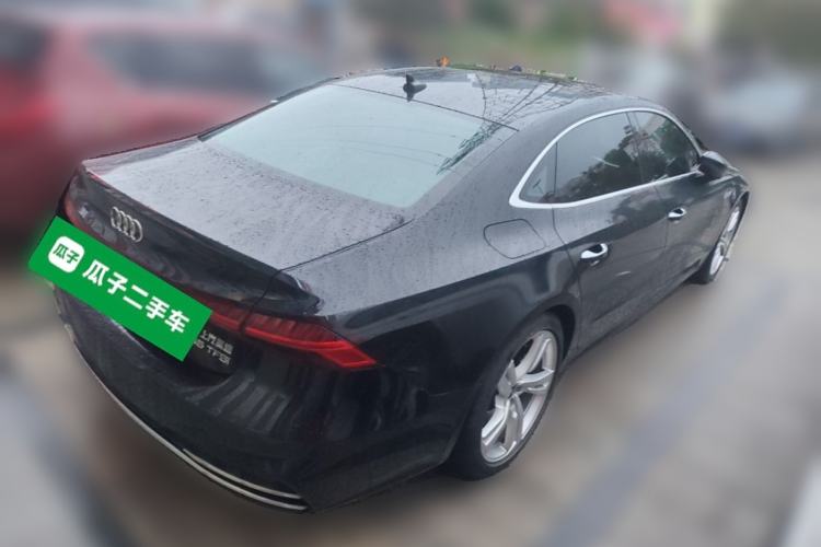 Used Audi A7L 2022 45 TFSI S-line Dream-Building Edition Rear Right 45 Deg