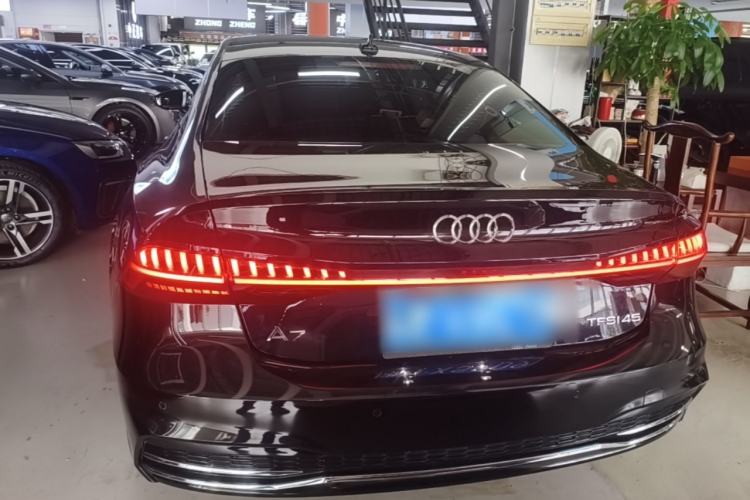 Used Audi A7L 2022 45 TFSI S-line Dream-Building Crystal Flow Package Rear