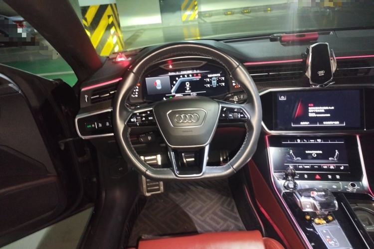 Used Audi A7L 2022 45 TFSI quattro S-line Black Warrior Edition Steering Wheel