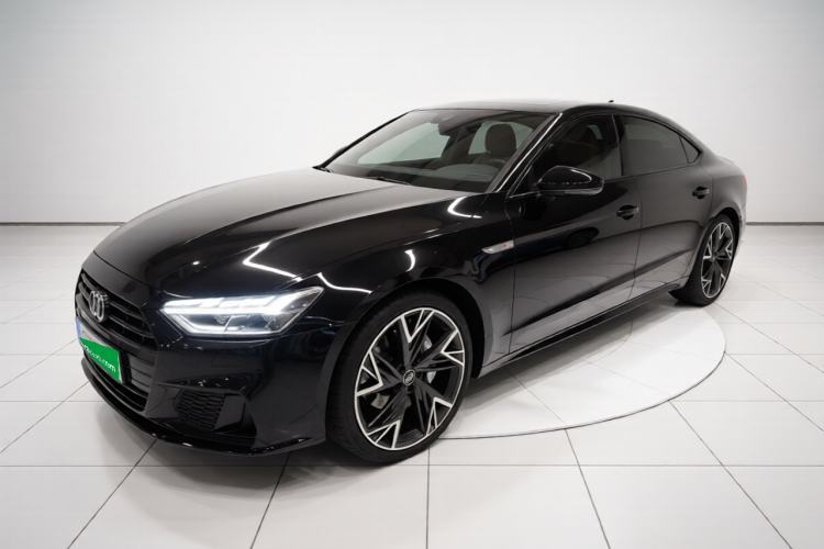 Audi A7L 2022 45 TFSI quattro S-line Black Warrior Edition usata Guazi used car, China used car export, Used car for sale, Used cars, Cheapest cars for sale