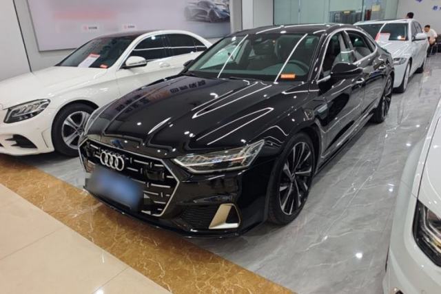 Used Audi A7L 2022 55 TFSI quattro S-line Zhiyuan Crystal Flow Package