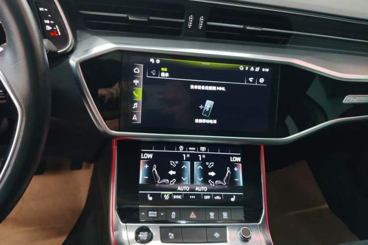 Used Audi A7L 2022 45 TFSI S-line Dream-Building Edition Audio And AC Panel