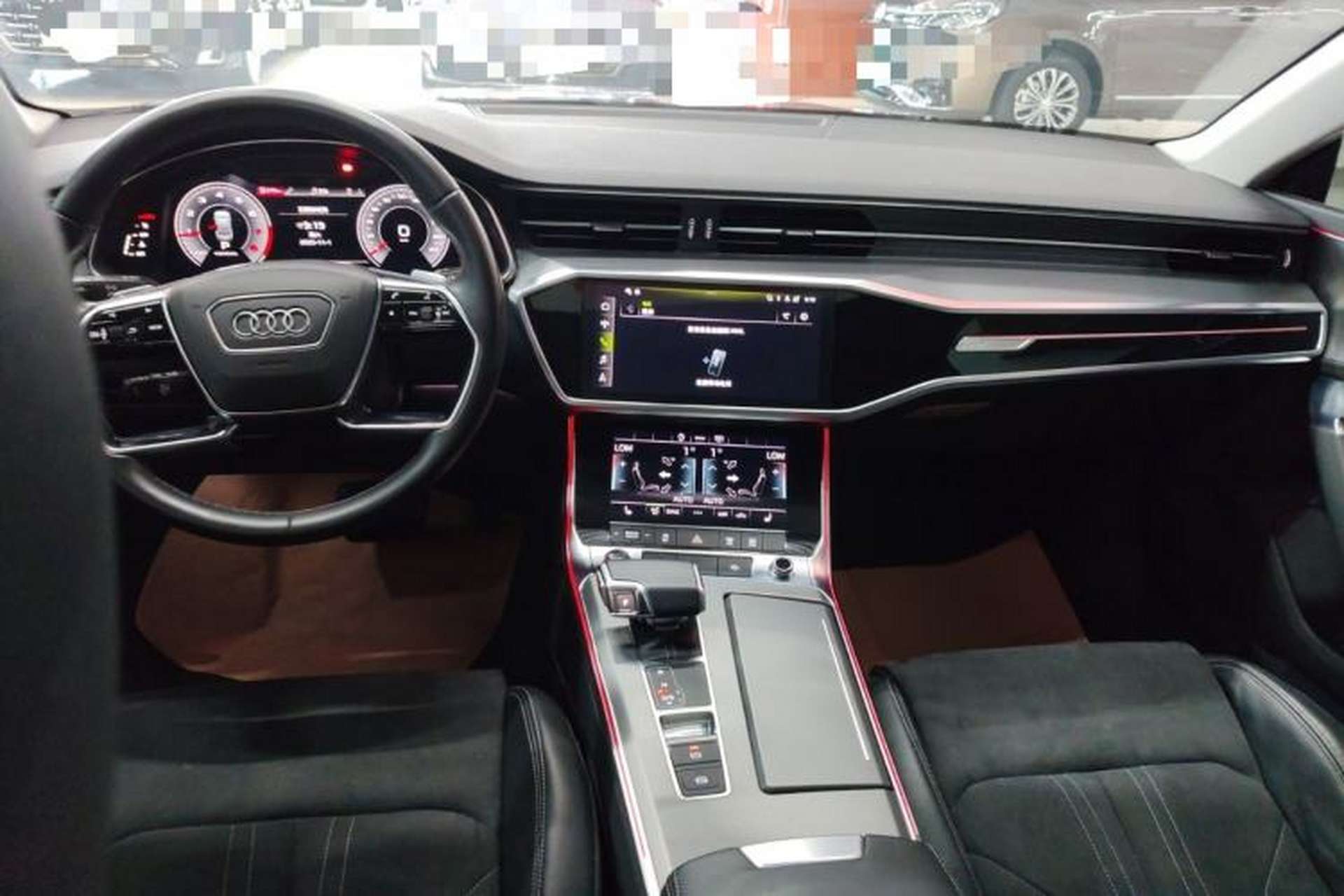Used Audi A7L 2022 45 TFSI S-line Dream-Building Edition Center Console
